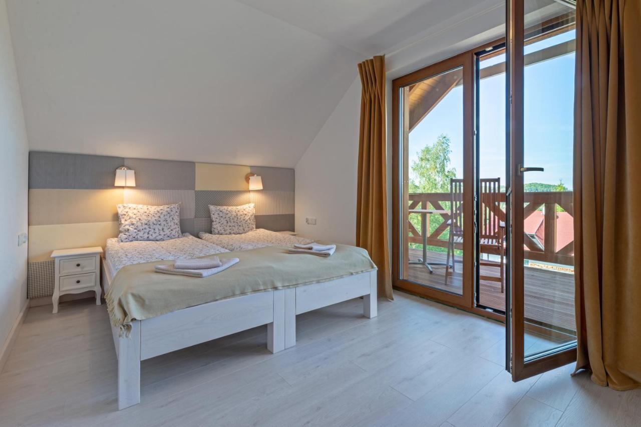 Malinowe Wzgorze Domki 90 M2 Z Sauna I Balia Krzeszna Exterior photo